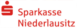 Hier ist das Logo der Sparkasse Niederlausitz zu sehen.
