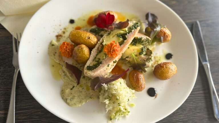 Gefüllte Hähnchenbrust "Sous-Vide"